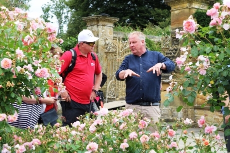 Paul Smith from KAB and Head Gardener Neil Miller 